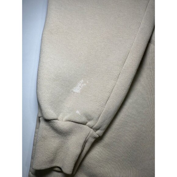 Art Unlimited Men’s Vintage Cardigan Native Feather Print Beige Button Up L - Picture 5 of 5